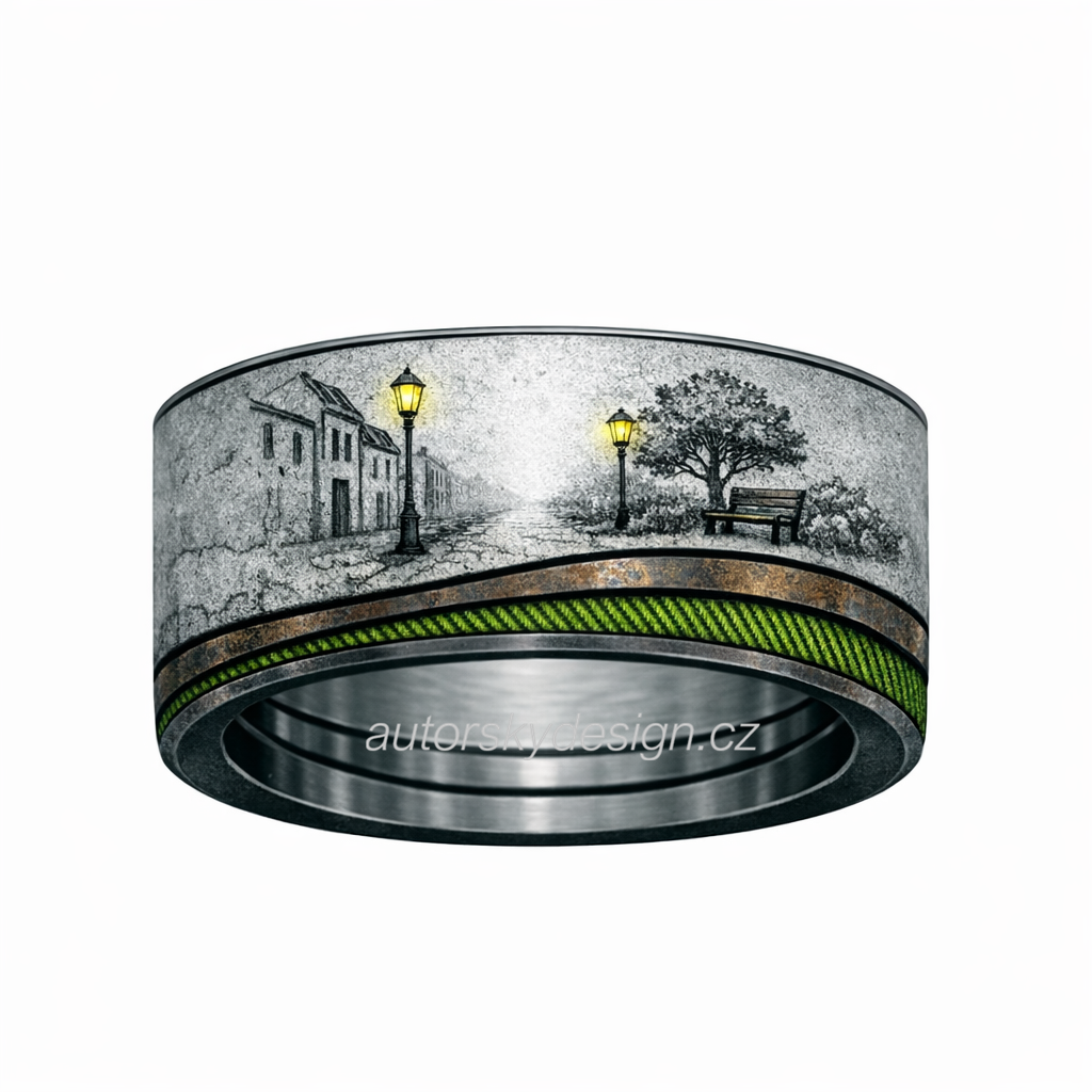 ŠM0095 autorsky motiv a vizualizace šperků autor Michaela