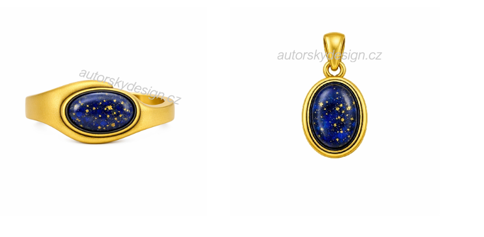 ŠM0108 autorsky motiv a vizualizace šperků od Michaela