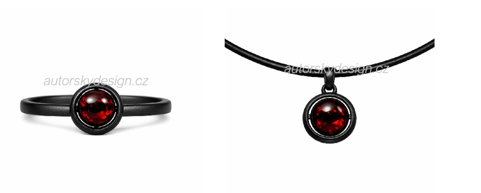 ŠM0109 autorsky motiv a vizualizace šperků od Michaela