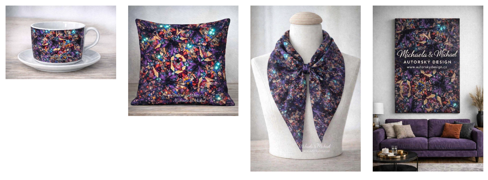 ŠM26001 autorsky motiv a vizualizace šperků od Michaela