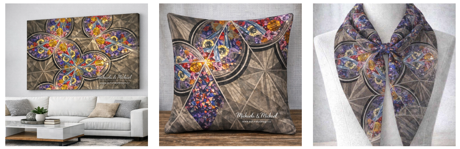 ŠM26002 autorsky motiv a vizualizace šperků od Michaela