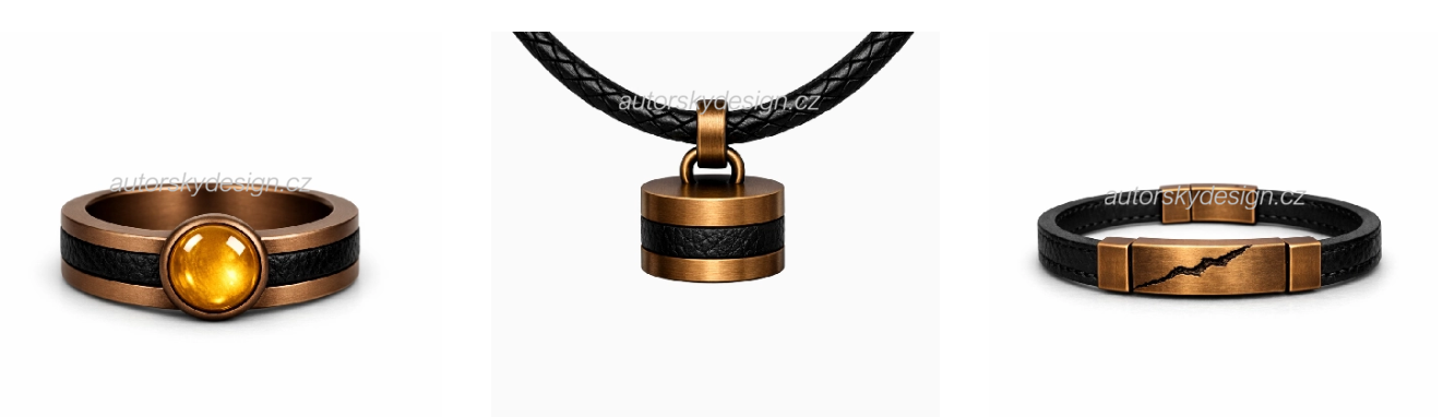 ŠMM0119 autorsky motiv a vizualizace šperků od Michaela & Michael