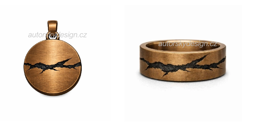 ŠMM0122 autorsky motiv a vizualizace šperků od Michaela & Michael
