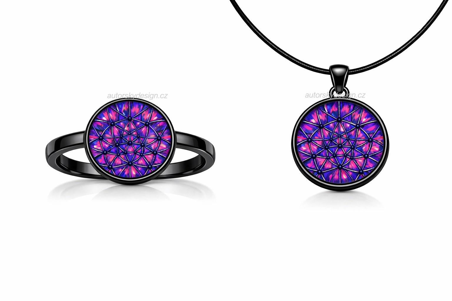 ŠM0124 autorsky motiv a vizualizace šperků od Michaela