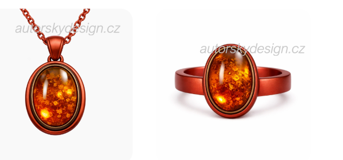 ŠM0130 autorsky motiv a vizualizace šperků od Michaela